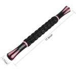 Yansyi Muscle Roller Stick for Athletes - Body Massage Roller Stick - Release Myofascial Trigger Points Reduce Muscle Soreness Tightness Leg Cramps & Back Pain for Physical Therapy & Recovery (Pink) - Image 6