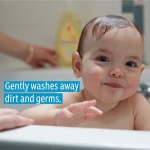 Johnson's Head-to-Toe Gentle Tear-Free Baby & Newborn Wash & Shampoo, Sulfate-, Paraben- Phthalate- & Dye-Free, Hypoallergenic Wash for Sensitive Skin & Hair, 27.1 fl. Oz - Image 10
