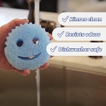 Scrub Daddy Color Sponge - Scratch-Free Multipurpose Dish Sponge Color Variety Pack - BPA Free & Made with Polymer Foam - Stain & Odor Resistant Kitchen Sponge (3 Count) - Image 5