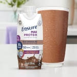 Ensure Max Protein Milk Chocolate Nutrition Shake | 30g Protein, 1g Sugar, 4g Fiber Blend | 12 Pack - Image 2