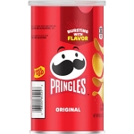 Pringles Potato Crisps Chips, Lunch Snacks, Office and Kids Snacks, Grab N' Go, Original (12 Cans) - Image 5