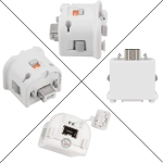 LACTIVX Wii Motion Plus Adapter, 2 Packs Upgraded Motion Attachment for Wii Remote Controller (White) - Image 2