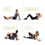 TriggerPoint CORE Foam Massage Roller with Softer Compression for Exercise, Deep Tissue and Muscle Recovery - Relieves Muscle Pain & Tightness, Improves Mobility & Circulation (12''), Gray - Image 3