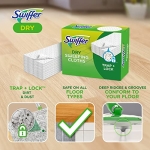 Swiffer Sweeper 2-in-1 Mops for Floor Cleaning, Dry and Wet Multi Surface Floor Cleaner, Sweeping and Mopping Starter Kit, Includes 1 Mop + 19 Refills, 20 Piece Set - Image 6