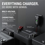 NOCO GENIUS1, 1A Smart Car Battery Charger, 6V and 12V Automotive Charger, Battery Maintainer, Trickle Charger, Float Charger and Desulfator for Motorcycle, ATV, Lithium and Deep Cycle Batteries - Image 4
