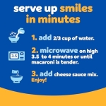 Kraft Easy Mac Original Macaroni & Cheese Microwavable Dinner (18 ct Packets)(Packaging May Vary) - Image 7