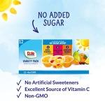 Dole Fruit Bowls No Sugar Added Variety Pack Snacks, Peaches, Mandarin Oranges & Cherry Mixed Fruit, 4oz 12 Cups, Gluten & Dairy Free, Bulk Lunch Snacks for Kids & Adults - Image 5