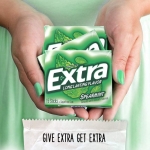 EXTRA Spearmint Sugarfree Chewing Gum, 15 Pieces (Pack of 10) - Image 4