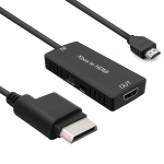 ZUZONG Xbox 360 to HDMI Converter, HD Link Cable for Xbox 360, Xbox 360 to HDMI Support 720P, Compatible with Xbox 360 and Xbox 360 Slim.