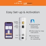 ARRIS (S34) - Cable Modem - Fast DOCSIS 3.1 Multi-Gigabit Cable Modem, for Comcast Xfinity, Cox, Spectrum & More, 2.5 Gbps Max Internet Speeds, Next-Generation Upload Optimized, 2 Year Warranty - Image 2