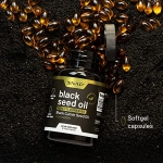 Black Seed Oil Capsules 100% Cold Pressed - Immune Support, Detox Aid, Inflammation Relief, Skin, Hair & Joint Health - Organic Black Cumin Seed, High Potency Nigella Sativa (90 Softgel Capsules) - Image 6