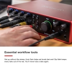 Focusrite Scarlett 18i16 4th Gen USB Audio Interface, for Songwriting, Music Production, Recording, and Podcasting — High-Fidelity, Studio Quality Recording, and All the Software You Need to Record - Image 4