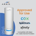 ARRIS (S34) - Cable Modem - Fast DOCSIS 3.1 Multi-Gigabit Cable Modem, for Comcast Xfinity, Cox, Spectrum & More, 2.5 Gbps Max Internet Speeds, Next-Generation Upload Optimized, 2 Year Warranty - Image 5