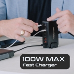 268W GaN USB Type C Charger 8 Ports Fast Charging Station PD QC4.0, USB C Laptop Charger Compatible with MacBook Pro/Air, iPads, Samsung Galaxy Note, iPhone 16/15/14/13/12 Mini/Pro/Pro Max - Image 8