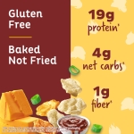 Quest Nutrition Protein Chips Variety Pack, BBQ, Cheddar & Sour Cream, Sour Cream & Onion, High Protein, Low Carb, 1.1 oz (Pack of 12) - Image 7