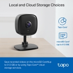 Tapo by TP-Link 1080P Indoor Security Camera for Baby Monitor, Pet Camera w/Motion Detection, 2-Way Audio, Night Vision, Cloud & SD Card Storage, Works w/Alexa & Google Home, Black, C101 - Image 5