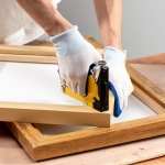 Upholstery 4 in 1 Staple Gun Heavy Duty, with 6000 Staples, Remover, Gloves, Manual Brad Nailer Power Adjustment Stapler Gun for Wood, Upholstery, Carpentry, Decoration DIY Staple Gun… - Image 3