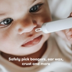 Frida Baby 3-in-1 Nose, Nail + Ear Picker | Baby Ear Cleaner + Baby Nose Cleaner and Nail Tool for Babies + Toddlers, Safely Clean Baby's Boogers, Ear Wax & More - Image 6
