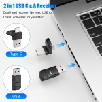 Presentation Clicker Wireless Presenter Remote Clicker, USB C PowerPoint Clicker for Presentation with Laser Pointer, RF 2.4GHz Computer Pointer Clicker Slide Advancer for Google Slides,Mac,Laptop - Image 8