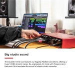 Focusrite Scarlett 18i16 4th Gen USB Audio Interface, for Songwriting, Music Production, Recording, and Podcasting — High-Fidelity, Studio Quality Recording, and All the Software You Need to Record - Image 6