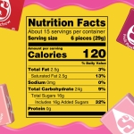 STARBURST FaveReds Fruit Chews Summer Candy, Sharing Size, 15.6 oz Resealable Bag - Image 3