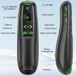 Presentation Clicker Wireless Presenter Remote Clicker, USB C PowerPoint Clicker for Presentation with Laser Pointer, RF 2.4GHz Computer Pointer Clicker Slide Advancer for Google Slides,Mac,Laptop - Image 3