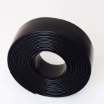 KOMORAX Black 2" Wide 20' Length Chair Vinyl Strap Strapping for Patio Lawn Garden Outdoor Furniture Matte Finish Color - Image 3