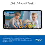 Tapo by TP-Link 1080P Indoor Security Camera for Baby Monitor, Pet Camera w/Motion Detection, 2-Way Audio, Night Vision, Cloud & SD Card Storage, Works w/Alexa & Google Home, Black, C101 - Image 6