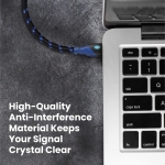 AURUM CABLES 30ft HDMI Cable 4K@60Hz Ultra HD, High Speed with Ethernet 2 Pack HDMI Cable Braided Nylon & Gold Connectors, ARC, CL3 Rated - Compatible with TV, PC, Monitor, Laptops, PS3, PS5, PS4 - Image 5