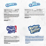 OREO Original, OREO Golden, CHIPS AHOY! & Nutter Butter Cookie Snacks Variety Pack, 56 Snack Packs (2 Cookies Per Pack) - Image 8