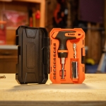 RAK Universal Socket Tool - Birthday Gifts for Men - Set of 15 with 1/4-to-3/4-inch Wrench Grip, T-Handle Ratchet Driver and 10 Screwdriver Bits - Gifts for men, Husband, Handyman - Image 2
